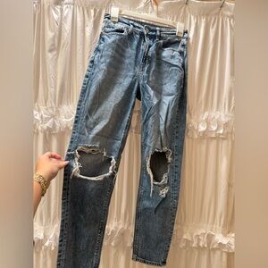 American Eagle Outfitters Light Blue Denim Jeans